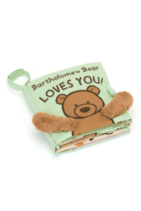 Jellycat Bartholomew Bear Loves You Book