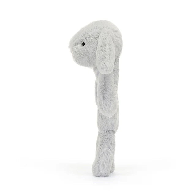 Jellycat Bashful Silver (Grey) Bunny Ring Rattle