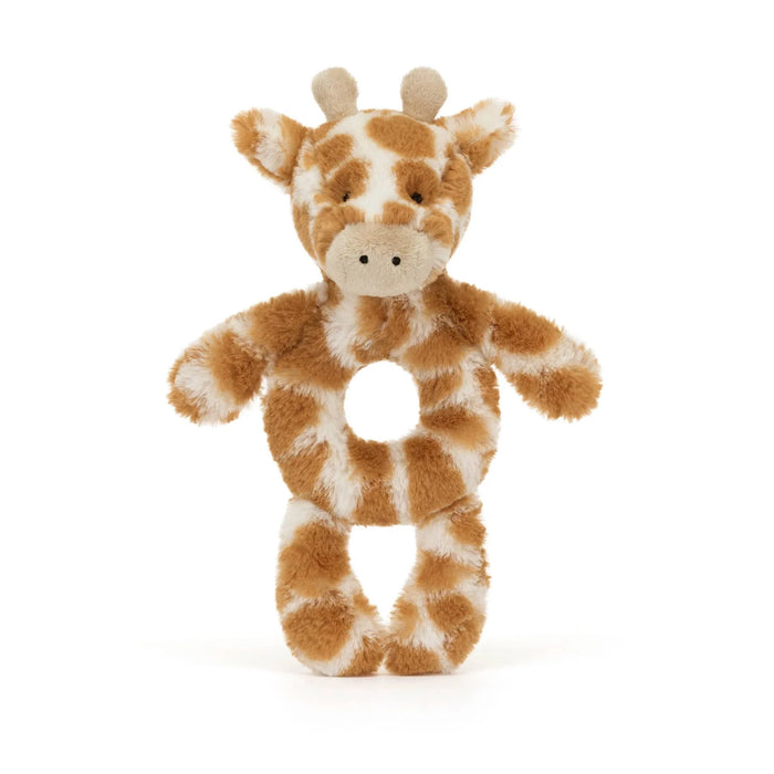 Jellycat Bashful Giraffe Ring Rattle