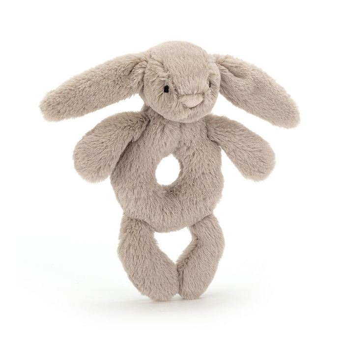 Jellycat Bashful Bunny Beige Ring Rattle