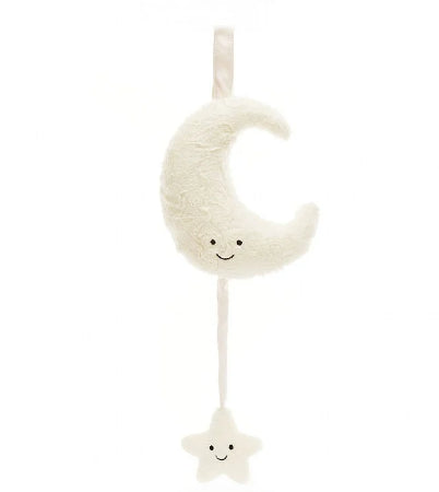 Jellycat Amuseables Moon Musical Pull