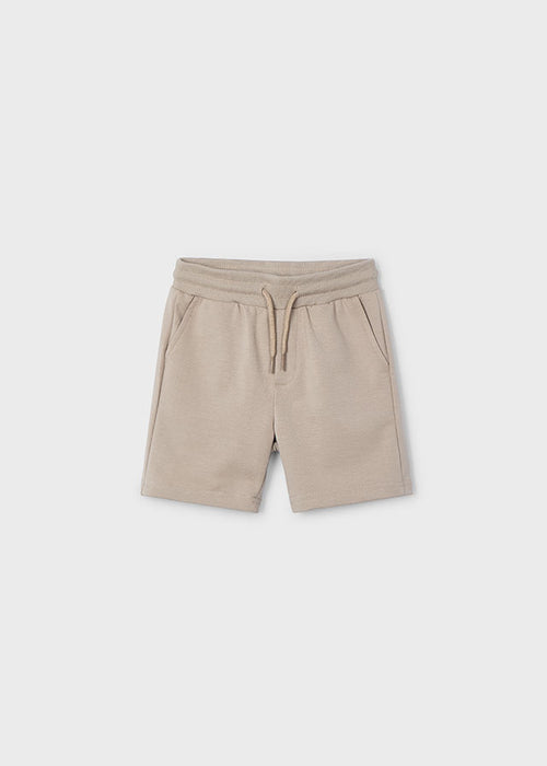 Boys Tan Fleece Shorts