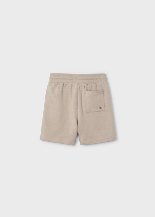 Boys Tan Fleece Shorts