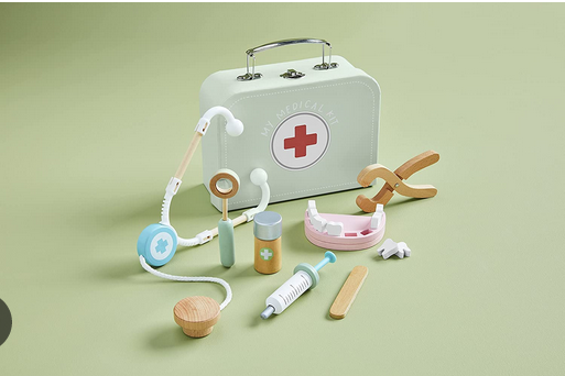 Mud Pie Wooden Doctor Play Set