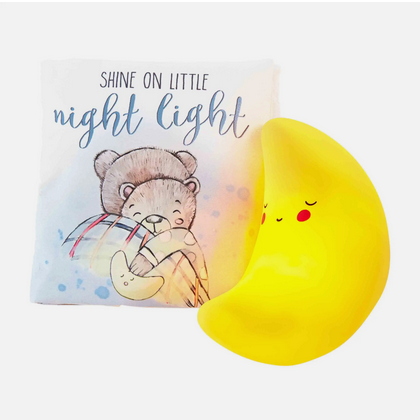 Mud Pie Moon Nightlight and Book