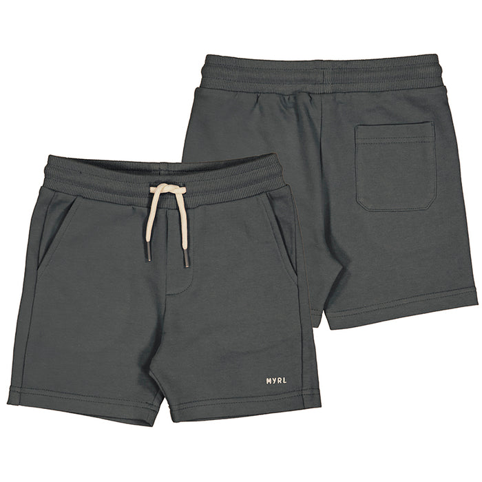 Mayoral Beluga Gray Drawstring Shorts