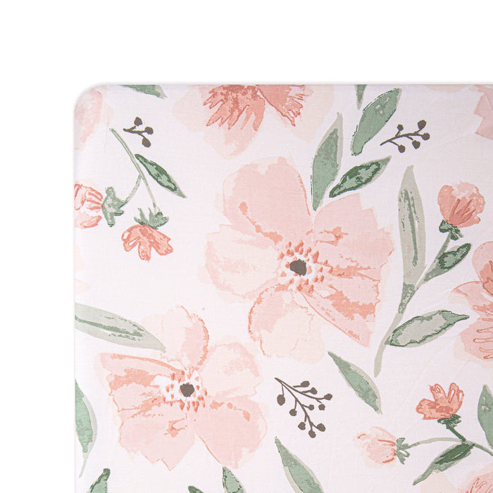 Parker Crib Sheet (Floral)