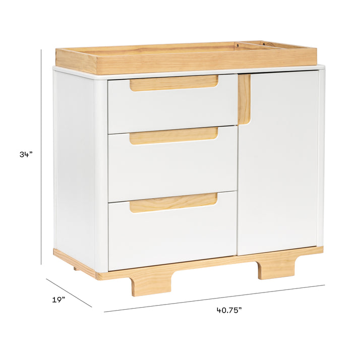 Babyletto Yuzu 3-Drawer Changer Dresser with Removable Changing Tray