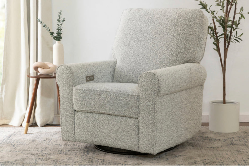 Monogram by Namesake Monroe Pillowback Power Recliner- Boucle