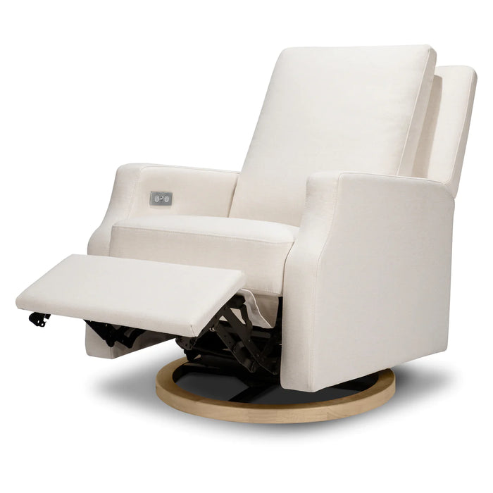 Namesake Crewe ELECTRONIC Recliner and Swivel Glider in Eco-Performance Fabric | Water Repellent & Stain Resistant