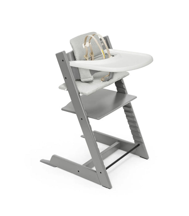 Stokke Tripp Trapp Highchair Complete (4pcs.- includes chair, matching babyset, cushion, and tray)