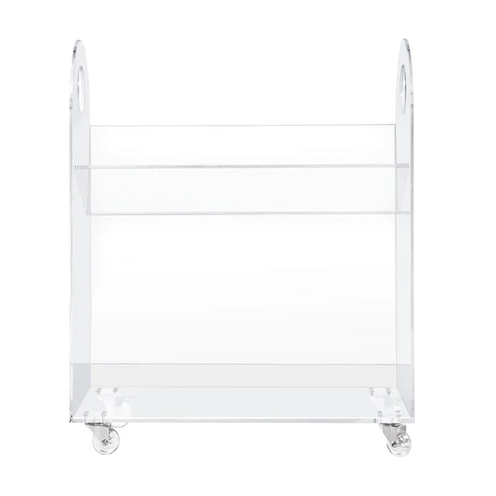 Babyletto Presto Acrylic Bookcase & Cart