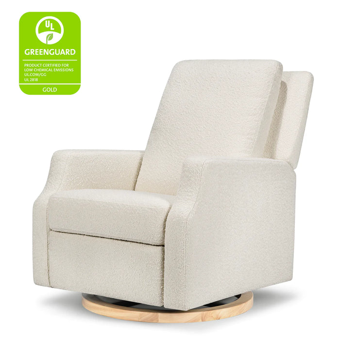 Namesake Crewe Recliner and Swivel Glider in Ivory Boucle