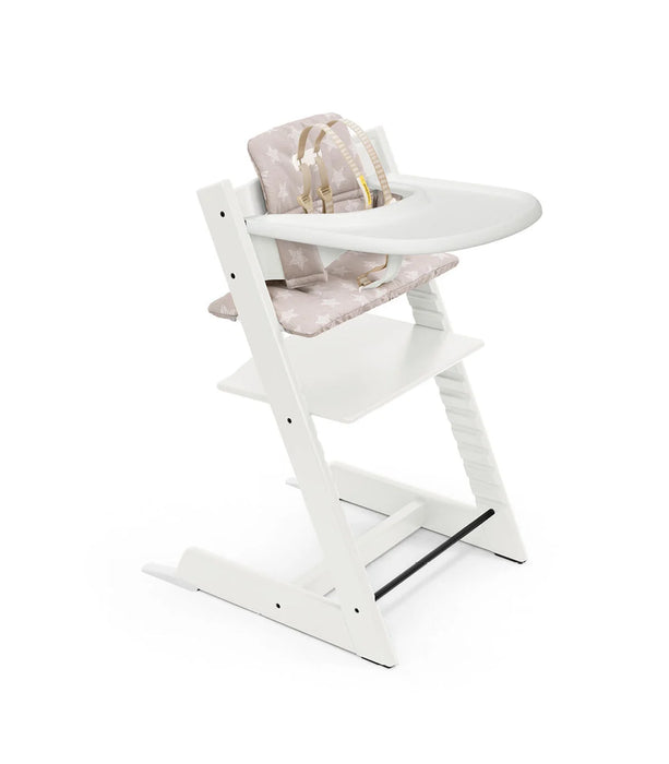 Stokke Tripp Trapp Highchair Complete (4pcs.- includes chair, matching babyset, cushion, and tray)