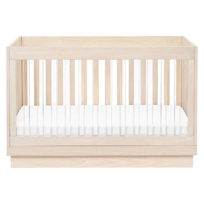 Babyletto Harlow Acrylic 3-in-1 Convertible Crib with Toddler Bed Conversion Kit