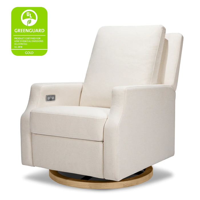 Namesake Crewe ELECTRONIC Recliner and Swivel Glider in Eco-Performance Fabric | Water Repellent & Stain Resistant