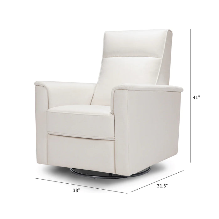 Namesake Willa Recliner in Eco-Performance Fabric | Water Repellent & Stain Resistant, Adjustable Headrest, USB