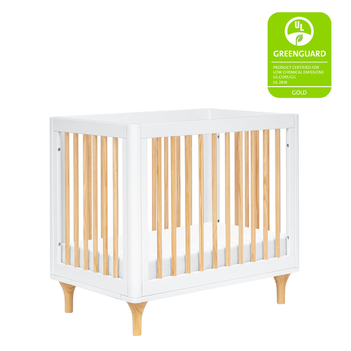 Babyletto Lolly 4-in-1 MINI Convertible Crib with Toddler Bed Conversion Kit