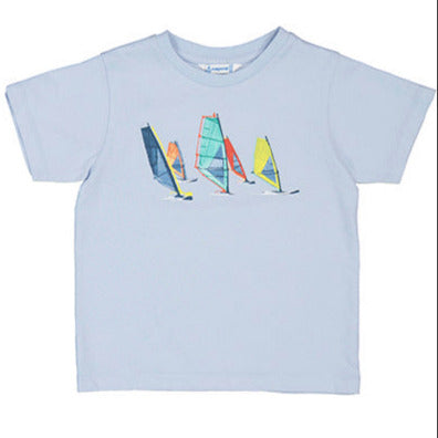 Boys Blue Surf Tee