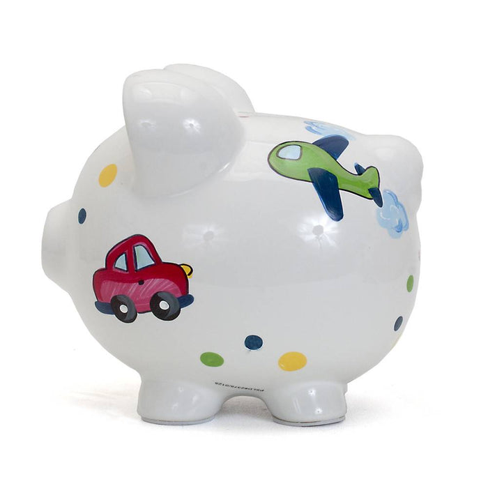 Choo Choo Transportation Piggy Bank