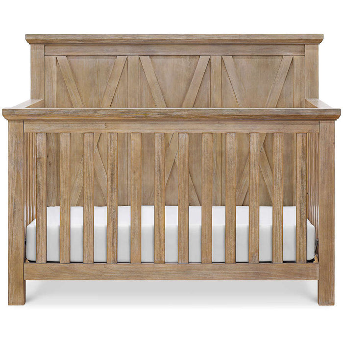 Monogram Emory Farmhouse 4-in-1 Convertible Crib- Driftwood