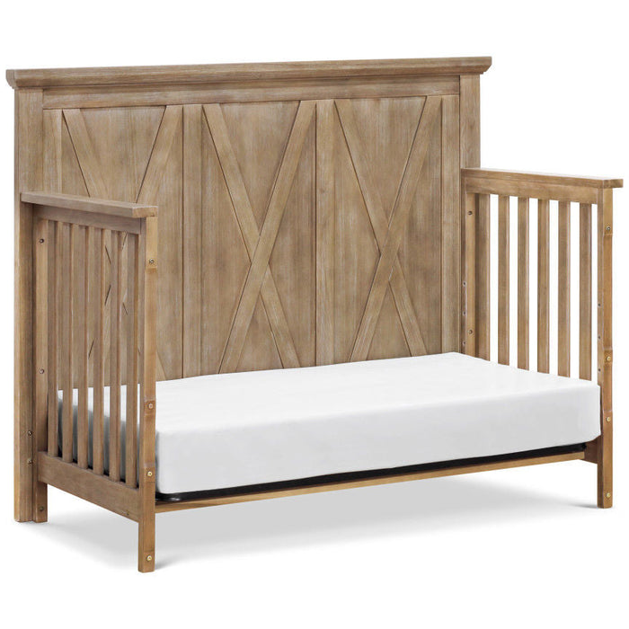 Monogram Emory Farmhouse 4-in-1 Convertible Crib- Driftwood