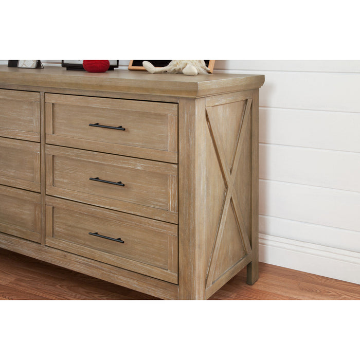 Monogram Emory Farmhouse 6-Drawer Dresser