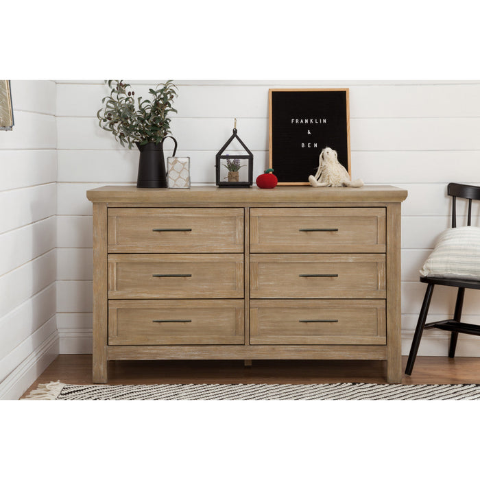 Monogram Emory Farmhouse 6-Drawer Dresser