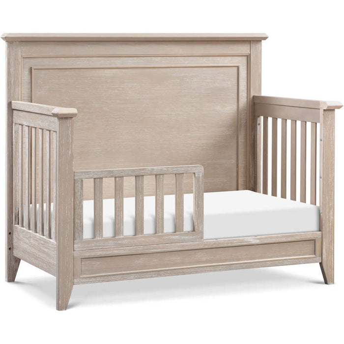 Monogram Beckett Rustic 4-in-1 Convertible Flat Top Crib - Sandbar