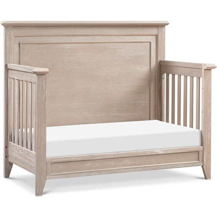 Monogram Beckett Rustic 4-in-1 Convertible Flat Top Crib - Sandbar