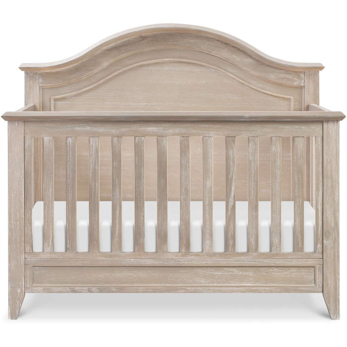 Monogram Beckett Rustic 4-in-1 Convertible Curve-Top Crib- Sandbar