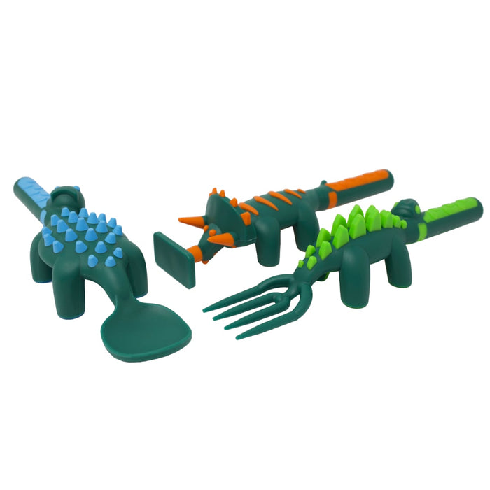 Set of 3 Dino Utensils