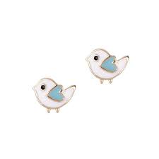 Cutie Enamel Stud Earrings