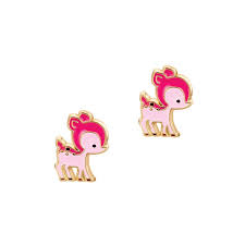 Cutie Enamel Stud Earrings