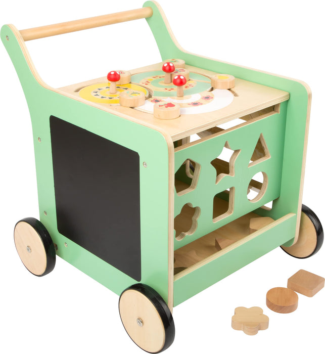 Pastel Shopping Cart Wooden Activity Walker