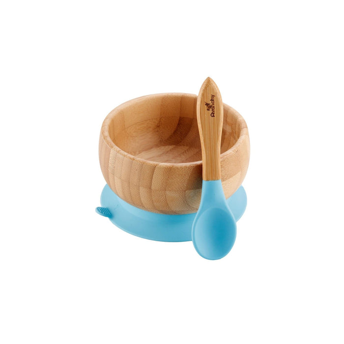 Bamboo Suction Bowl + Spoon