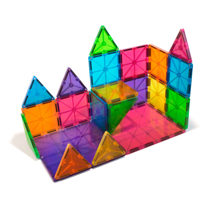 Magna-Tiles Clear Colors 32 Piece Set