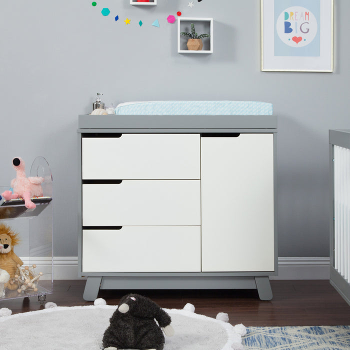 Babyletto Hudson 3-Drawer Changer Dresser with Removable Changing Tray