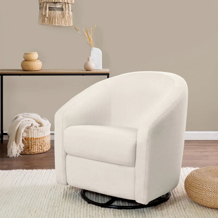 Babyletto Madison Swivel Glider in Eco-Performance Fabric | Water Repellent & Stain Resistant