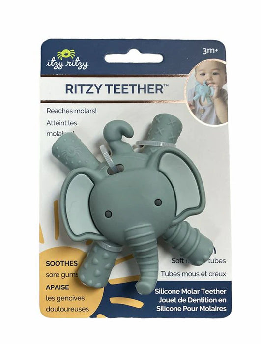 Itzy Ritzy Elephant Baby Molar Teether