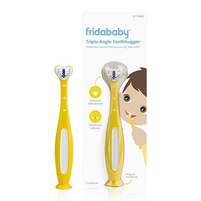 Triple-Angle Toothhugger Toothbrush