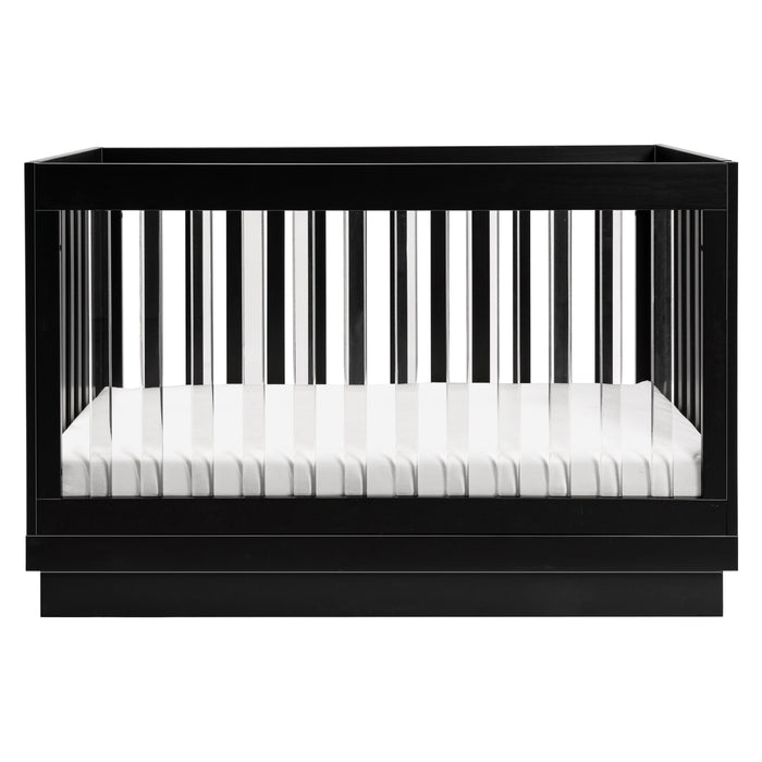 Babyletto Harlow Acrylic 3-in-1 Convertible Crib with Toddler Bed Conversion Kit