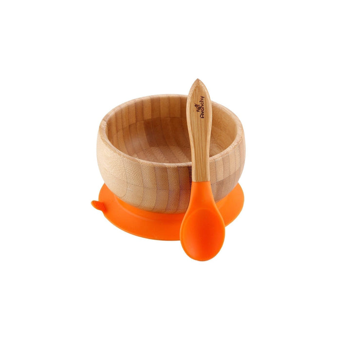 Bamboo Suction Bowl + Spoon