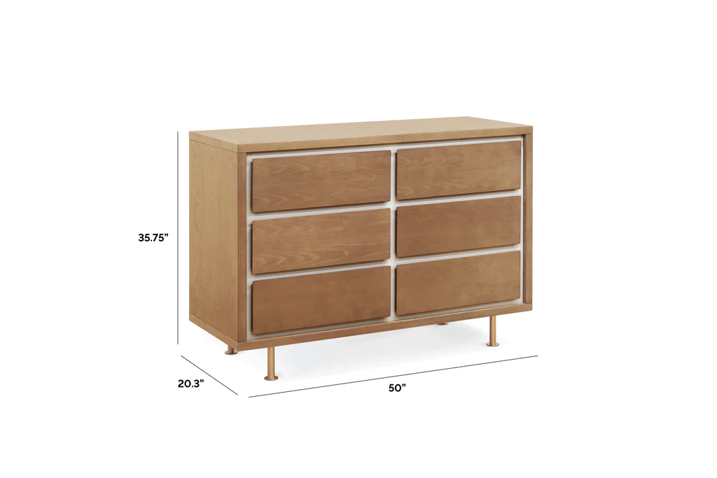 Nursery Works NOVELLA 6-Drawer Double Dresser