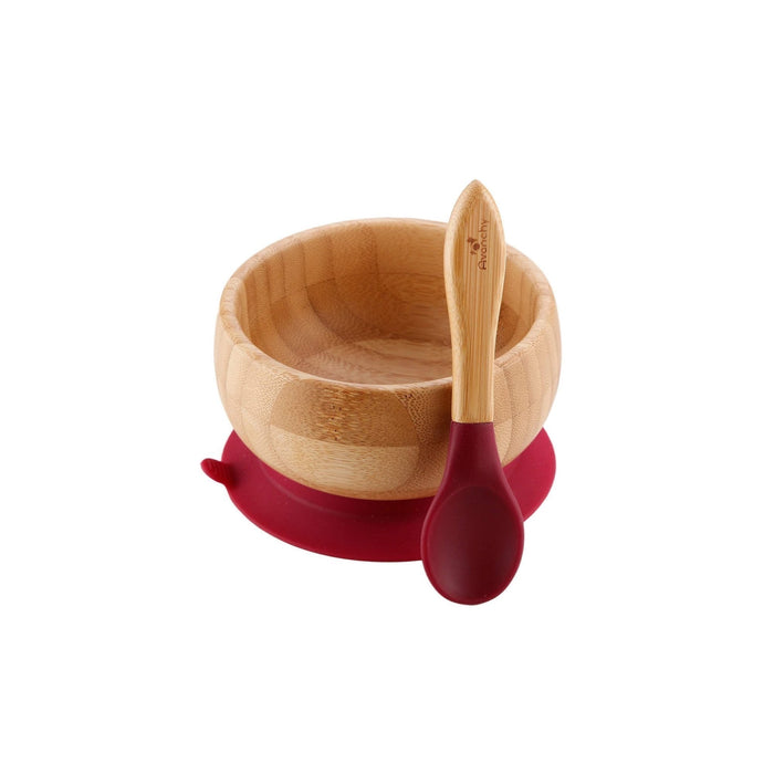 Bamboo Suction Bowl + Spoon