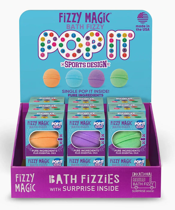 FIZZY MAGIC Bath Fizzy- Sports Design