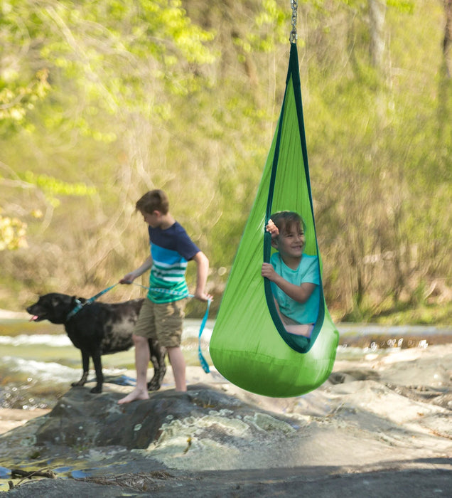 HugglePod Lite Hanging Chair- Green