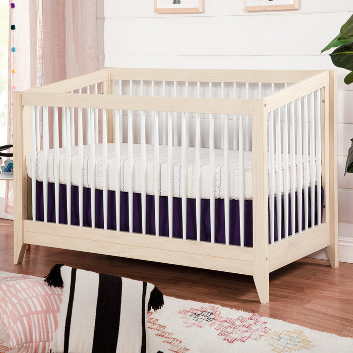 Babyletto Sprout 4-in-1 Convertible Crib with Toddler Bed Conversion Kit