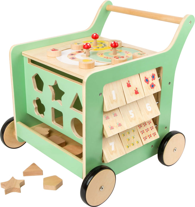 Pastel Shopping Cart Wooden Activity Walker