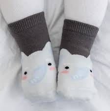 Zoo Socks Non Slip Grip- Elephant